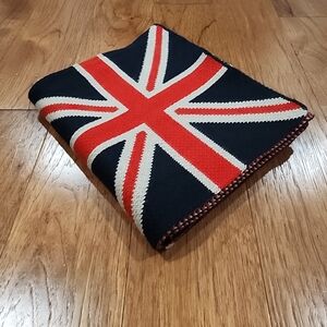 Union Jack Single Sided Knit Scarf